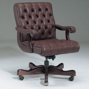 Genuine+Leather+Executive+Chair